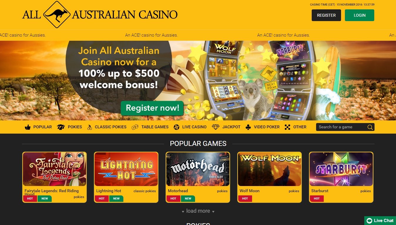 best online casino australia slots